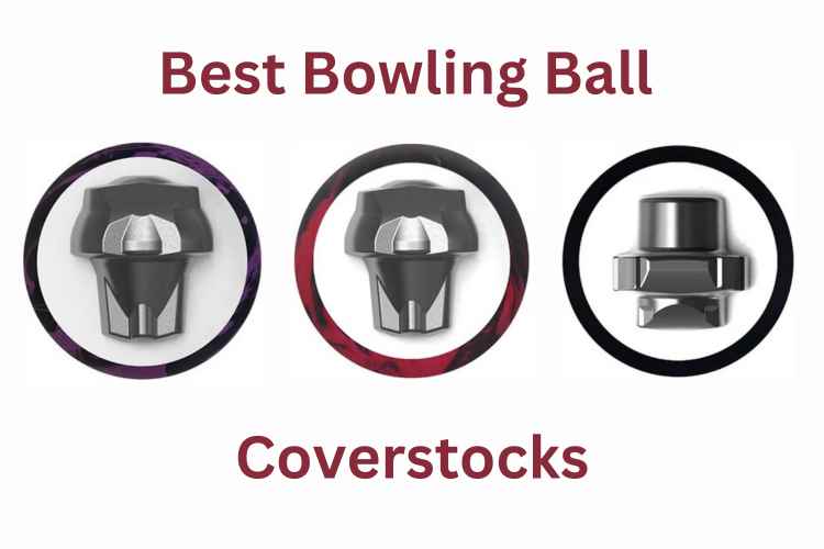 Best Bowling Ball Coverstocks - Image of 3 different bowling balls cut-away to show the core and coverstock