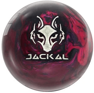 Best Hook Bowling Balls 2024 - Image of the Motiv Crimson Jackal Bowling Ball.