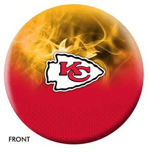 Novelty NFL Bowling Balls -KR Strikeforce NFL Kansas City Chiefs bowling ball.