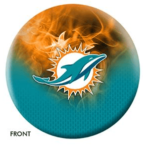 KR Strikeforce NFL Miami Dolphins Bowling Ball