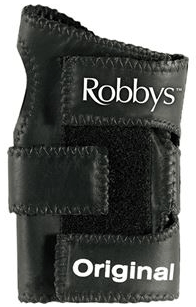 Robby's Original left-handed leather wrist support.