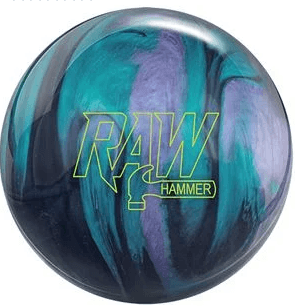 Hammer Bowling Balls New Releases 2024 - Raw Hammer Black/Purple/Teal Bowling Ball